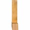 Ekena Millwork Portland Timber Gable Bracket, Western Red Cedar, 108"W x 31 1/2"H x 6"D x 6"F, 7/12 Pitch GBW108X31X0606POR00RWR - alternate 4